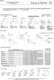 Notice Kraus & Naimer KG41B.T20309.VE Commutateur