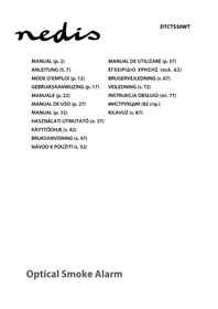 Notice NEDIS DTCT30WT Детектор дыма