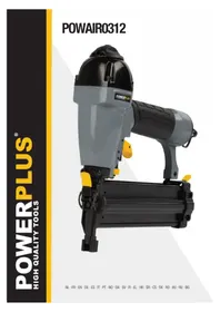 Notice PowerPlus POWAIR0312 Cucitrice