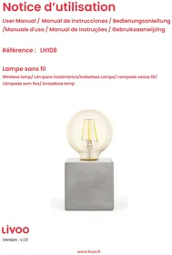 Notice LIVOO LH108 Lampe