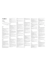 Notice NEDIS LAMI110BKA4 Machine à laminer