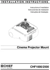 Notice EPSON CHF2500 Vidéoprojecteur