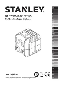 Notice STANLEY STHT775021 Laserwaterpas