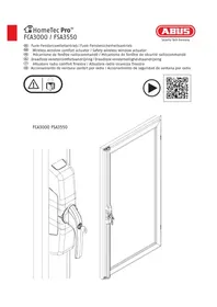 Notice ABUS HOMETEC PRO FCA3000 Système d'alarme