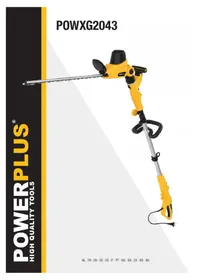 Notice PowerPlus POWXG2043 Tăietoare de gard viu
