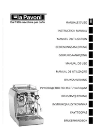 Notice LA PAVONI LPSGEV03EU Maquina de cafe