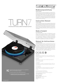 Notice Reloop TURN 7 Platine_disque