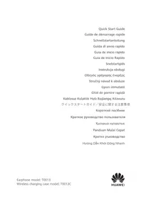 Notice HUAWEI FREEBUDS 5 Ecouteur