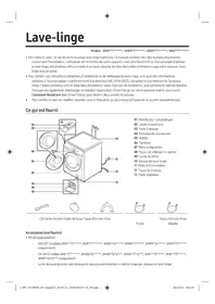 Notice SAMSUNG WW90T934ASH Máquina de lavar