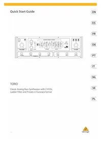 BEHRINGER TORO - Synthétiseur