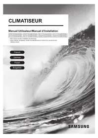 Notice SAMSUNG AR09TXHQBWKX Klimatyzator