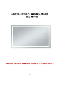 Notice Sanexo STARLIGHT TOUCH Mirroir