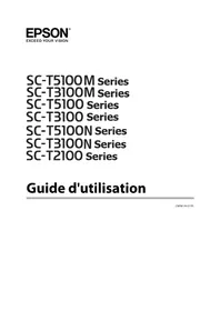 Notice EPSON SCT3100M Scanner