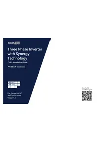 Notice SolarEdge SE120KRW08IBNC4 Panneau solaire