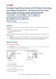 Notice SolarEdge SE4000HRWS00BNO4 Panneau solaire