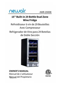 Notice NewAir AWR290DB Cave à vin