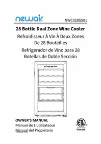 Notice NewAir NWC028SS01 Cave à vin