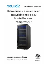 Notice NewAir NWC029BS00 Cave à vin