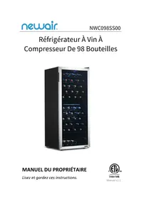 Notice NewAir NWC098SS00 Cave à vin
