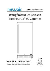 Notice NewAir NOF090SS00 Cave à vin