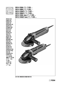 Notice Fein CG 15150 BLP Triturador