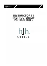 Notice HJH Office INSTRUCTOR T I Chaise de bureau