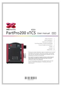 Notice XYZ PRINTING DA VINCI COLOR Imprimante 3D