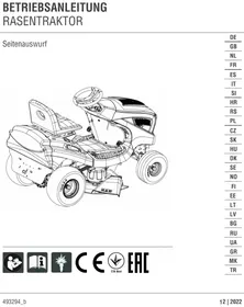 Notice SABO 110S Traktori