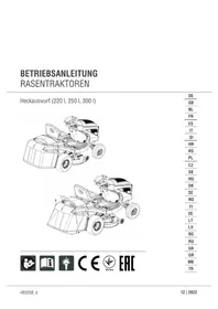 Notice SABO 103H Traktori