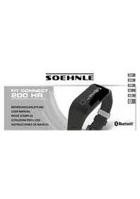 Notice SOEHNLE FIT CONNECT 200 HR Montre de sport