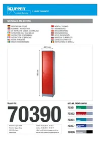 Notice Küpper 70397 Armoire de rangement
