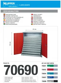 Notice Küpper 70697 Armoire de rangement