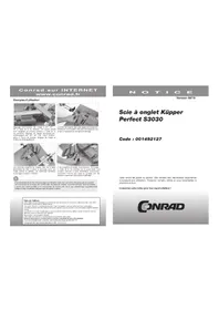 Notice Küpper PERFECT S3030 Scie