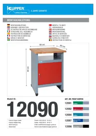 Notice Küpper 12097 Meuble de rangement