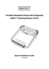 Notice Digitus DA90408 Autres accessoires informatique