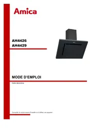 Notice AMICA AH4429 Hotte