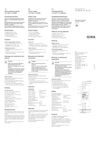 Notice Gira ENET SMART HOME Maison intelligente