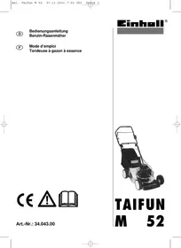 EINHELL TAIFUN M 52 - Elektrischer Rasenmäher
