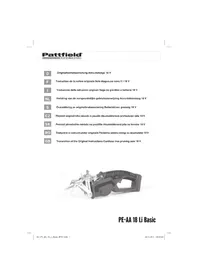 Notice Pattfield PEAA 18 LI BASIC Scie
