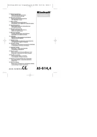 Notice Global ASG 144 Perceuse