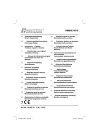 Notice Hurricane HBME 46 R Tondeuse à gazon