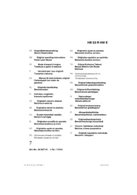 Notice Hurricane HB 53 R HW E Tondeuse à gazon