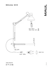Notice MAUL MAULSTUDY Lampe