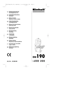 EINHELL BM 190 - Elektrisk såg
