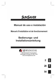 Notice Morningstar SUNSAVER SS20L Contrôleur