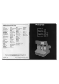 Notice POLAROID SUPERCOLOR 645 CL Appareil photo instantané