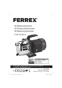 Notice Ferrex FGP 1014S Waterpomp