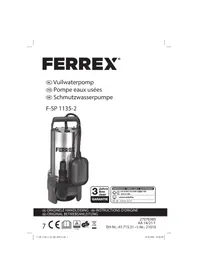Notice Ferrex FSP 11352 Waterpomp