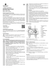 Notice Toolcraft EASY DUO 1561121 Beregeningsklok
