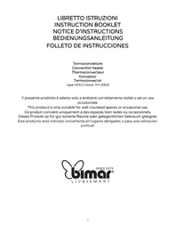 Notice Bimar HC511 Heating